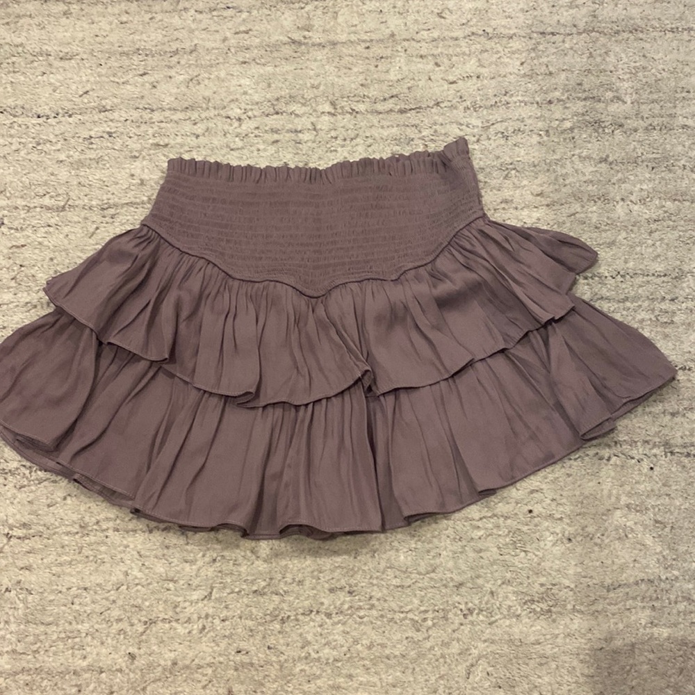 Mustard seed mini skirt